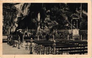 1950ler Fransa Lourdes S/B Kartpostal