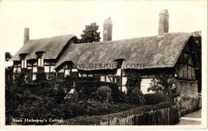 1950ler İngiltere Anne Hathaway's cottage S/B
kartpostal