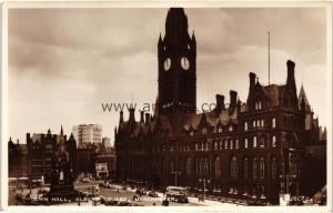 1950ler İngiltere Manchester Town Hall S/B
Kartpostal