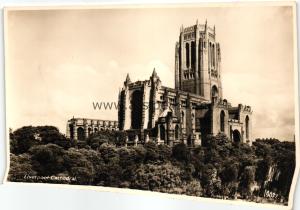 1950ler İngiltere Liverpool Cathedral S/B
Kartpostal