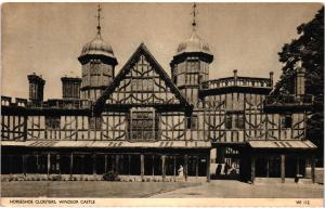 1950ler İngiltere Horseshoe Cloisters Windsor
Castle S/B Kartpostal