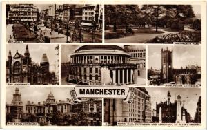 1950ler İngiltere Manchester Parçalı  S/B
Kartpostal