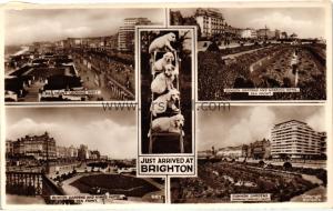 1950ler İngiltere Brighton Parçalı S/B
Kartpostal