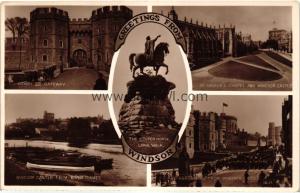 1950ler İngiltere  Windsor Parçalı S/B
Kartpostal