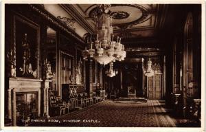 1950ler İngiltere The Throne Room Windsor Castel
S/B Kartpostal
