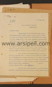 1932 İZMİT KAĞIT FABRİKASI KURULUŞ ÖNCESİ
BELGELERİ / Mehmet Ali Kağıtçı İmzalı