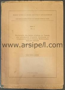 STRATIGRAPHIE DES BASSINS NEOGENES DE TURQUIE,
PLUS SPECIALEMENT D'ANATOLIE