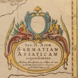 1730 Asiae Sarmatiam, Asiaticum repraesentans