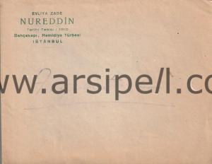 Evliya Zade Nureddin Antetli Zarf