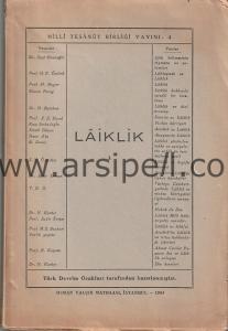LAİKLİK 1 Türk Devrim Ocakları