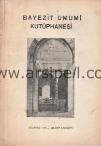 BEYAZIT UMUMİ KÜTÜPHANESİ