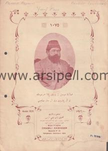 Osmanlıca - Şamlı İskender Sayı 1075