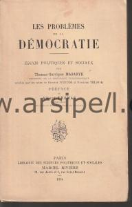 Les Problemes De La Democratie Essais Politiques Et Sociaux