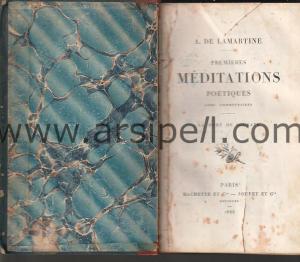 Premieres Meditations Poetiques Avec Commentaires