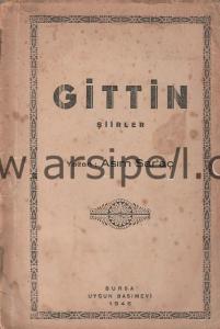 GİTTİN ŞİİRLER