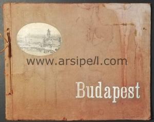 1930s Macaristan Budapest Şehir Albümü / Rosner Hermann