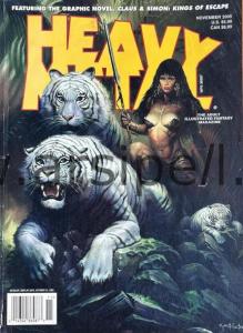 Heavy Metal The Illustrated Fantasy Magazine November 2005
