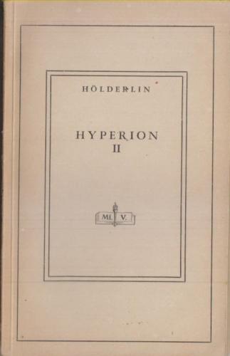 Hyperion 2 Cilt Takım