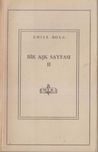 BİR AŞK SAYFASI- 2 CİLT TAKIM