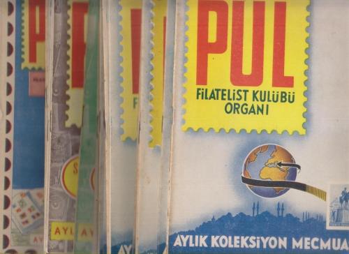 Aylık Koleksiyon Mecmuası - Pul Filatelist Kulübü Organı - Sayı:1-35 (takım?)