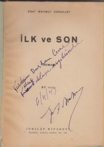 İLK VE SON