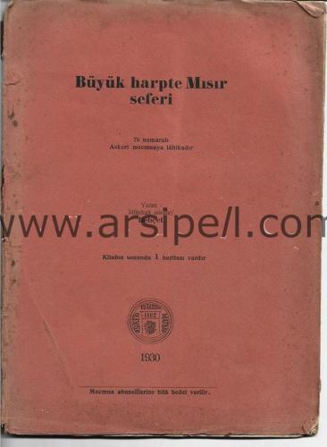 BÜYÜK HARPTE MISIR SEFERİ
