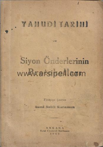 Yahudi Tarihi ve Siyon Önderlerinin Protokolları