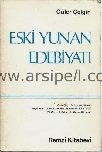 ESKİ YUNAN EDEBİYATI