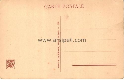 1950ler Fransa 4. Henry ve büyükelçi S/B Kartpostal