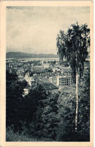 1950ler Slovanya Lübliyana S/B kartpostal