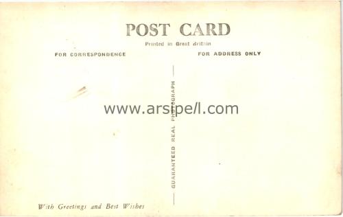 1950ler İngiltere Anne Hathaway's cottage S/B kartpostal