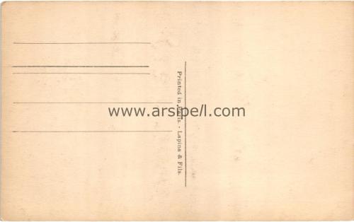 1950ler Fransa Paris Jupiter the Bull S/B kartpostal