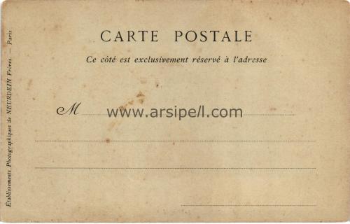1950ler Fransa Paris Cathedrale D'Amiens S/B Kartpostal
