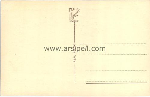 1950ler Belçika Bruxelles Mont Des Arts S/B Kartpostal