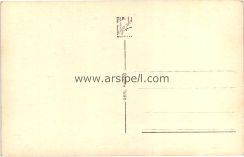 1950ler Belçika Brüksel Bruxelles Borsa Binası S/B Kartpostal