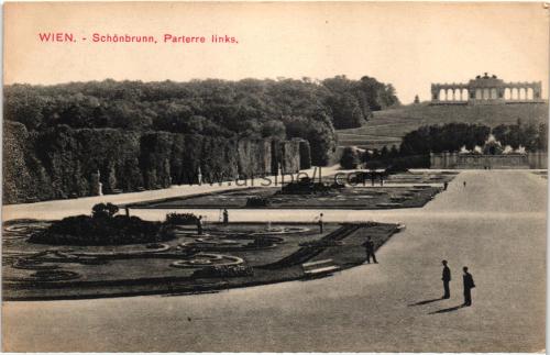 1950ler Avustuyra Wien Viyana Schönbrunn S/B Kartpostal