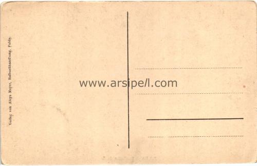 1950ler Almanya Fulda Bonifacius Gruft S/B Kartpostal