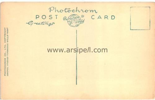 1950ler İngiltere Liverpool William Brown Street S/B Kartpostal