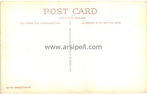 1950ler İngiltere Manchester Piccadilly Gardens S/B Kartpostal