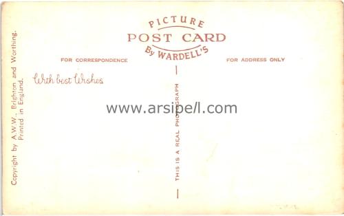 1950ler İngiltere Brighton Metropole Grand Hotels S/B Kartpostal