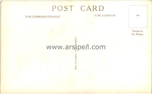 1950ler İngiltere London Blaise Castle S/B Kartpostal