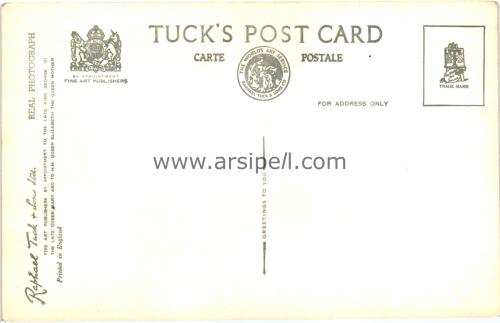 1950ler İngiltere Liverpool Baqueting Hall Town Hall S/B Kartpostal