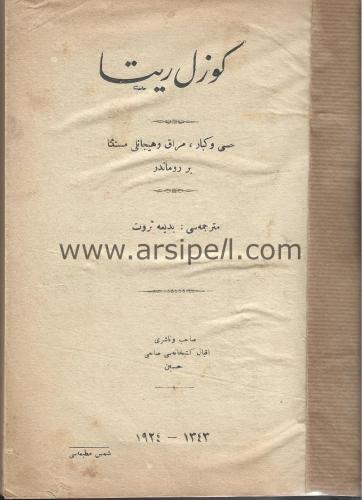 Güzel Rita Hissi ve kibar, merak ve heyecanlı müstesna bir roman