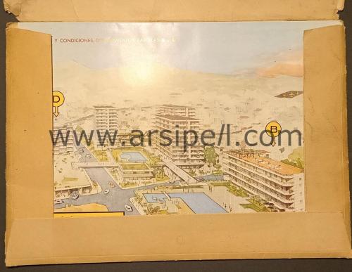 İspanya Malaga Şehri LA NOGALERA Apartmanları Tanıtım Broşürü