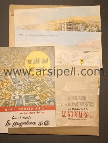 İspanya Malaga Şehri LA NOGALERA Apartmanları Tanıtım Broşürü