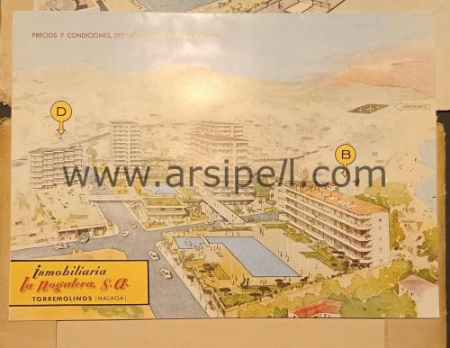 İspanya Malaga Şehri LA NOGALERA Apartmanları Tanıtım Broşürü