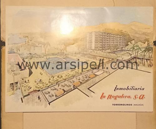 İspanya Malaga Şehri LA NOGALERA Apartmanları Tanıtım Broşürü