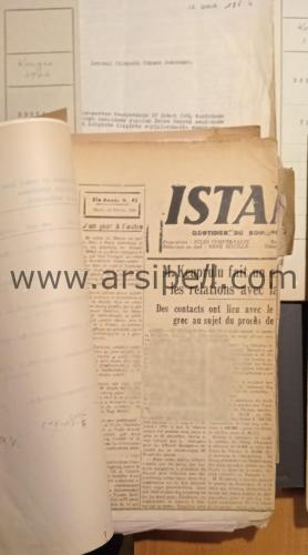 PAE Fukaraperver Cemiyeti 1955-64 yılları arası toplantı tutanakları