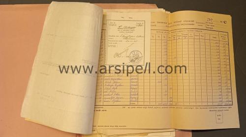 Balıkesir Edremit Yağ Fabrikası Beyanname Dosyası 1944-1945
