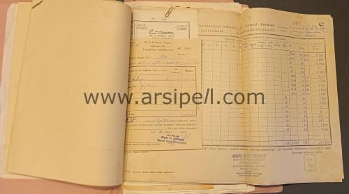 Balıkesir Edremit Yağ Fabrikası Beyanname Dosyası 1944-1945